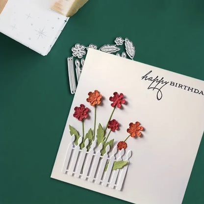 Fence Flowers Metal Cutting Dies