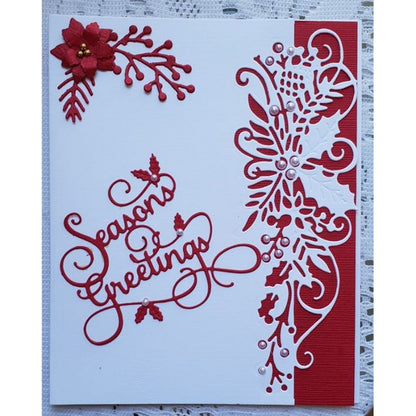 Christmas Flower Lace frame Cutting Dies