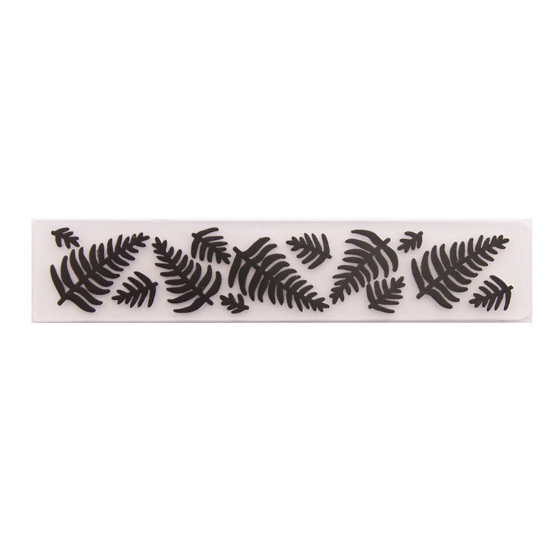 Fern Leaves Plastic Embossing Folder