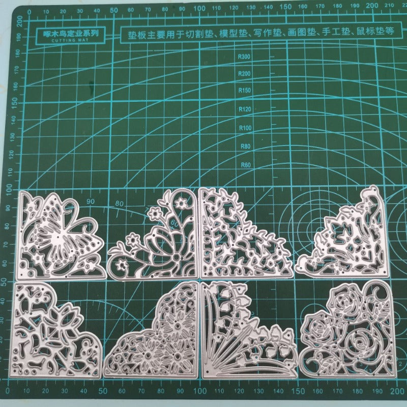 8 Styles of Triangle Lace Frame Cutting Dies