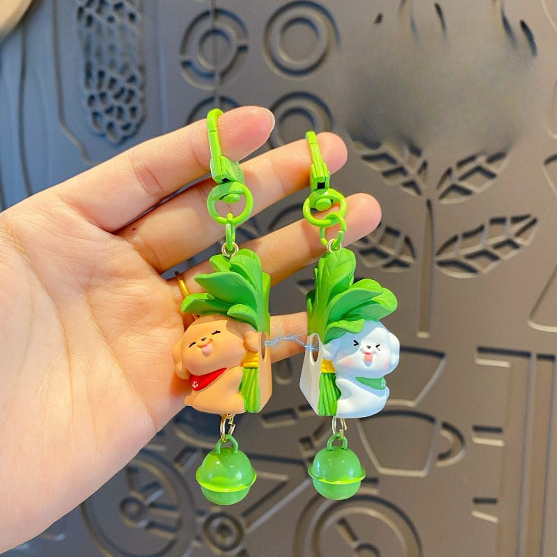 Cute Magnetic Doll Keychain