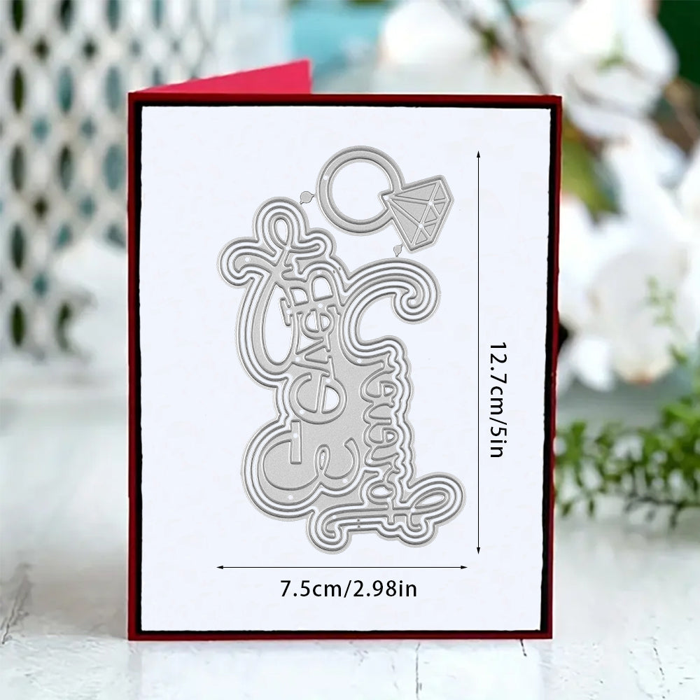 "Forever Ever" Words Cutting Dies