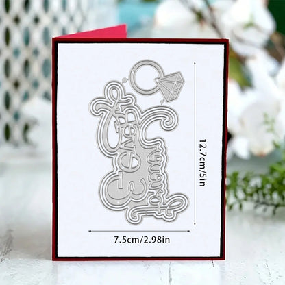 "Forever Ever" Words Cutting Dies