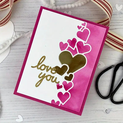 Multiple Love Border Metal Cutting Dies