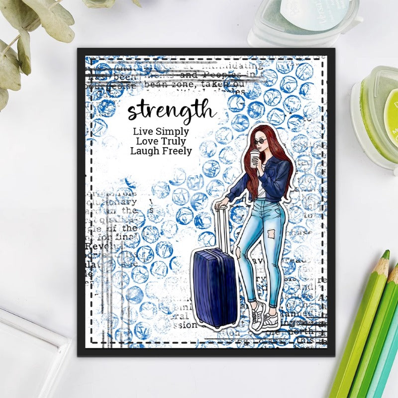 Cool Fashion Women Clear Stamps