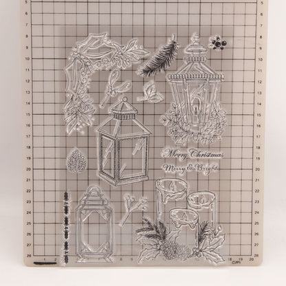 Lantern Candle Clear Stamps