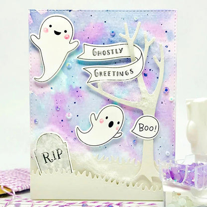 Halloween Ghost Pumpkin Cat Cutting Dies