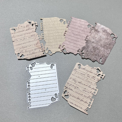Irregular Sticky Notes Metal Cutting Dies