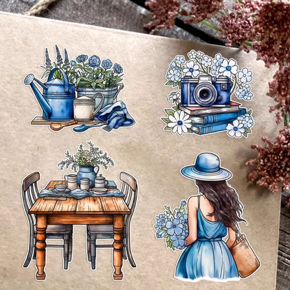 Beautiful Women and Flowers Clear Stamps