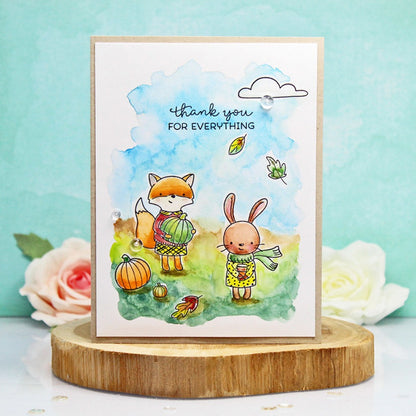Fawn Squirrel Dies & Stamps Set