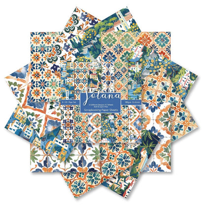 24PCS 6" Solana Scrapbook Paper & Cardstock