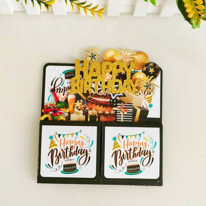 3D Creative Birthday Pop-Up Box