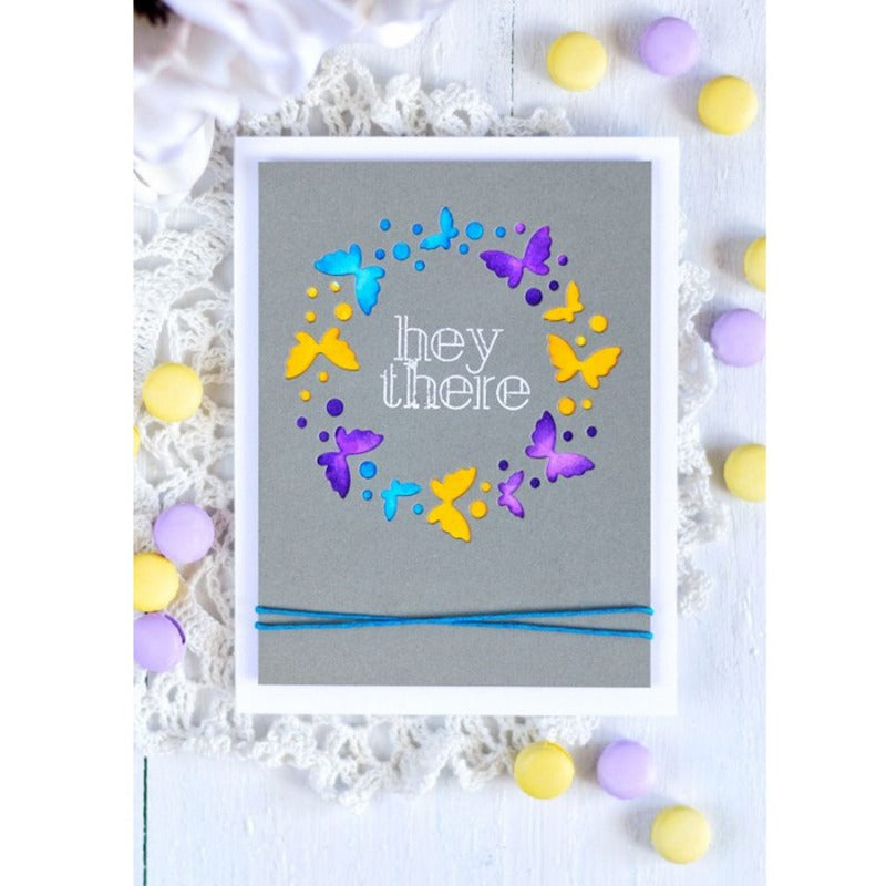 Butterfly Wreath Metal Cutting Dies