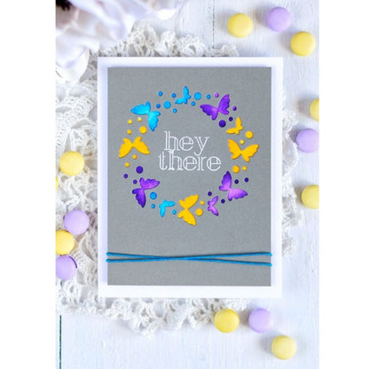 Butterfly Wreath Metal Cutting Dies