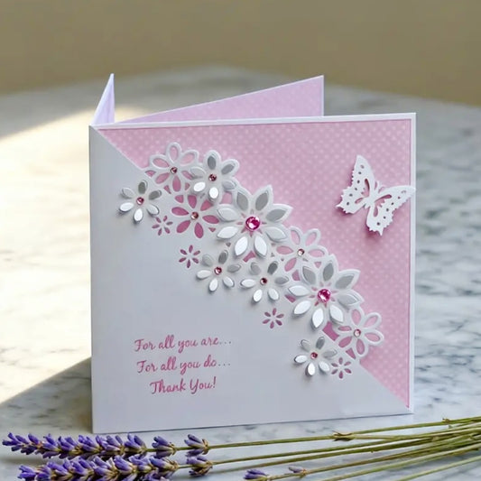 Butterfly and Flower Decorations Metal Cutting Dies