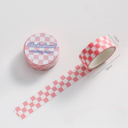 Fresh Checkerboard Series Washi Tape