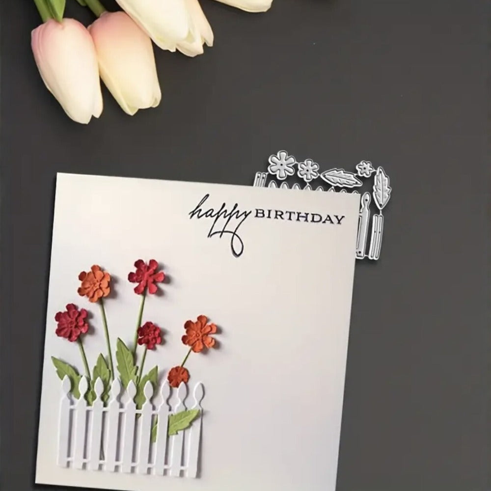 Fence Flowers Metal Cutting Dies