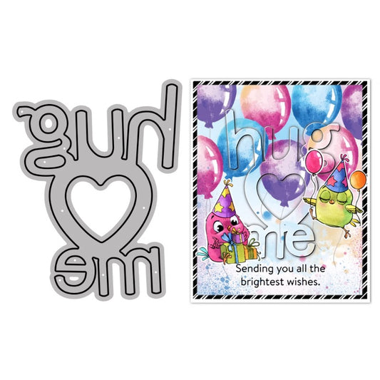 Hug Me Heart Metal Cutting Dies