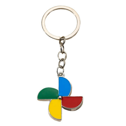 Rotating Windmill Keychain