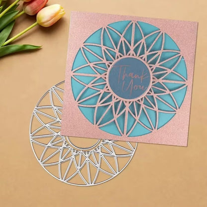Hollowed-out Mandala Metal Cutting Dies