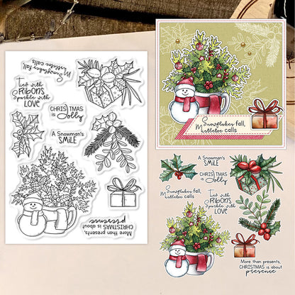 Christmas Elements Clear Stamps