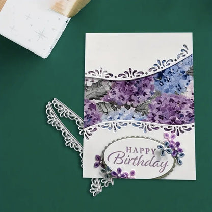 Curved Lace Metal Cutting Dies