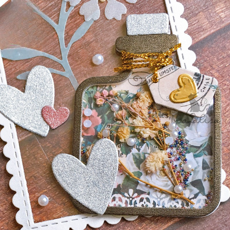 Cute Jar Bottle Metal Cutting Dies
