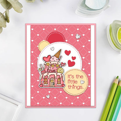 Sweet Candy Cupcakes Clear Stamps