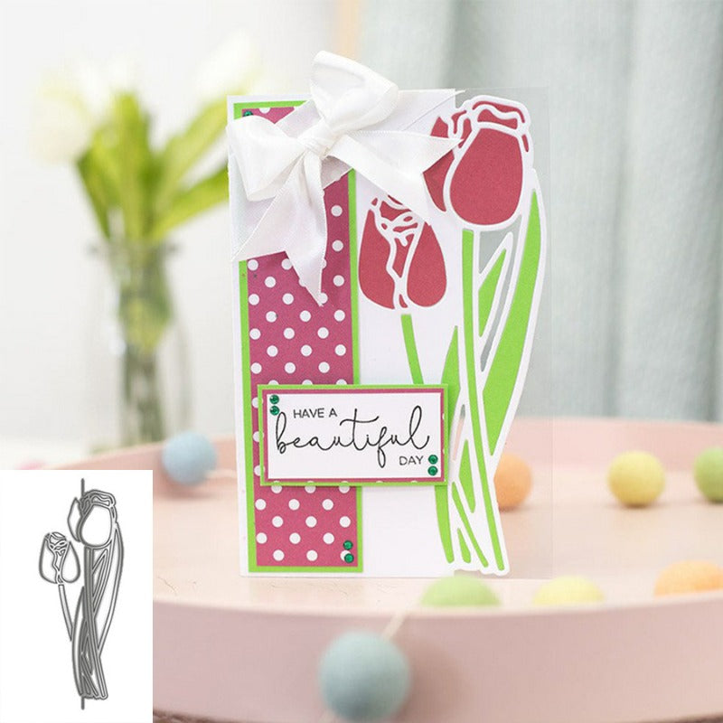 Tulip Decorative Metal Cutting Dies