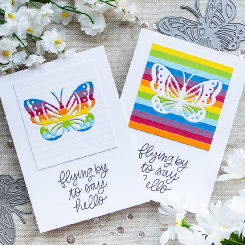 2Pcs Butterflies Metal Cutting Dies