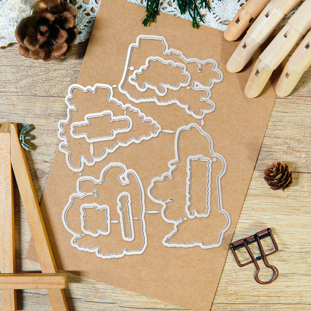 Christmas Raccoon Dies & Stamps Set