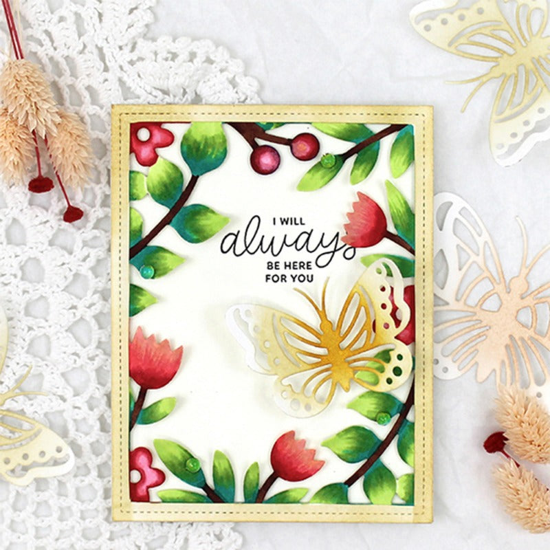 2Pcs Butterflies Metal Cutting Dies