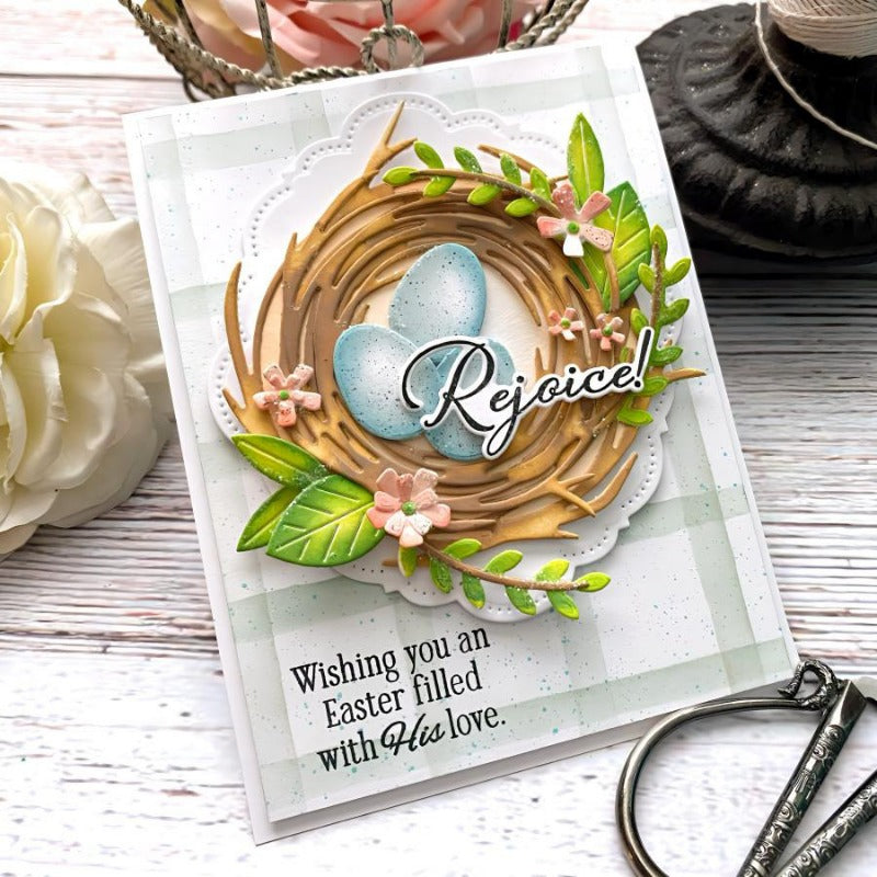 Bird's Nest and Eggs Cutting Dies