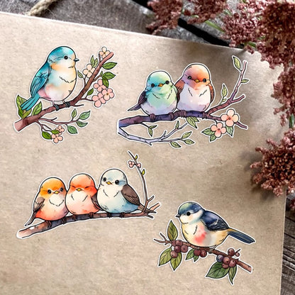 Cute Birds Dies & Stamps Set