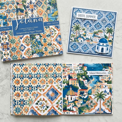 24PCS 6" Solana Scrapbook Paper & Cardstock