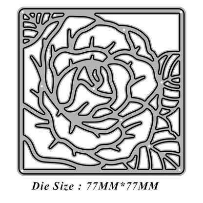 4 Styles Background Frame Metal Cutting Dies