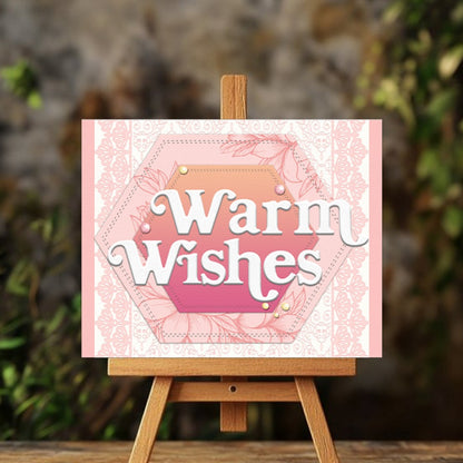 "Warm Wishes" Metal Cutting Dies