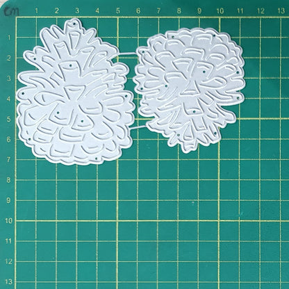 2 Pcs Pine Cone Metal Cutting Dies