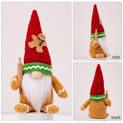 Gingerbreads Man Gnome Plush Doll Gnomes