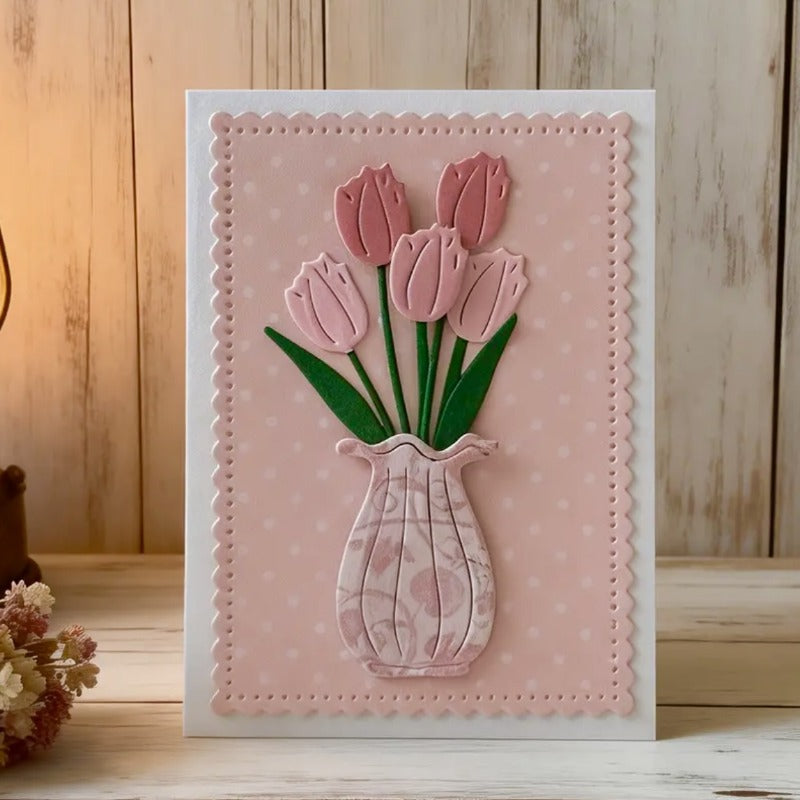 Tulip Vase Metal Cutting Dies