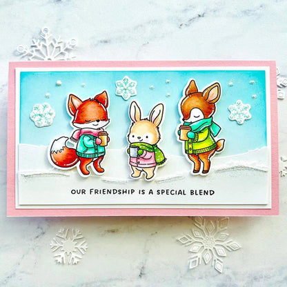 Winter Animals Dies & Stamps Set