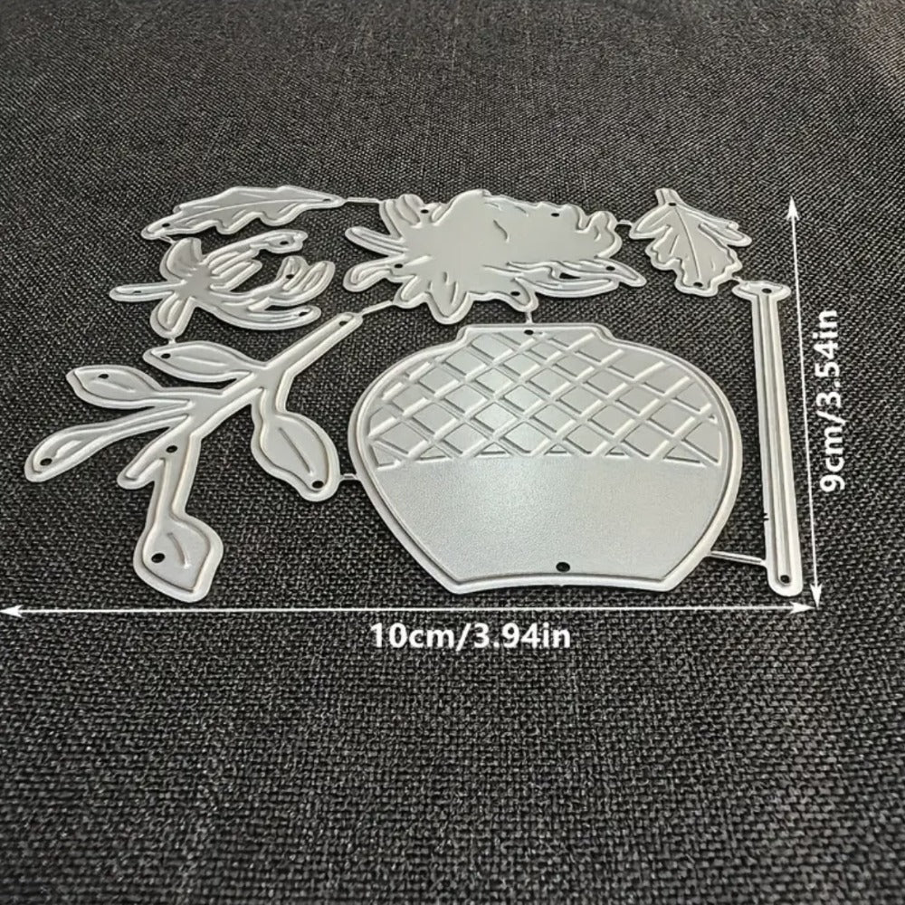 Chrysanthemum Vase Metal Cutting Dies