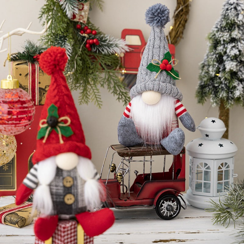 Christmas Gnome Plush Doll Decorations