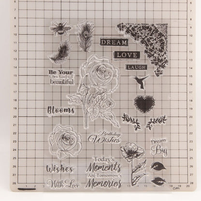 Flowers DIY Clear Stamps