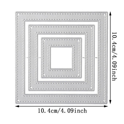 Square Stitched Frame Metal Cutting Dies