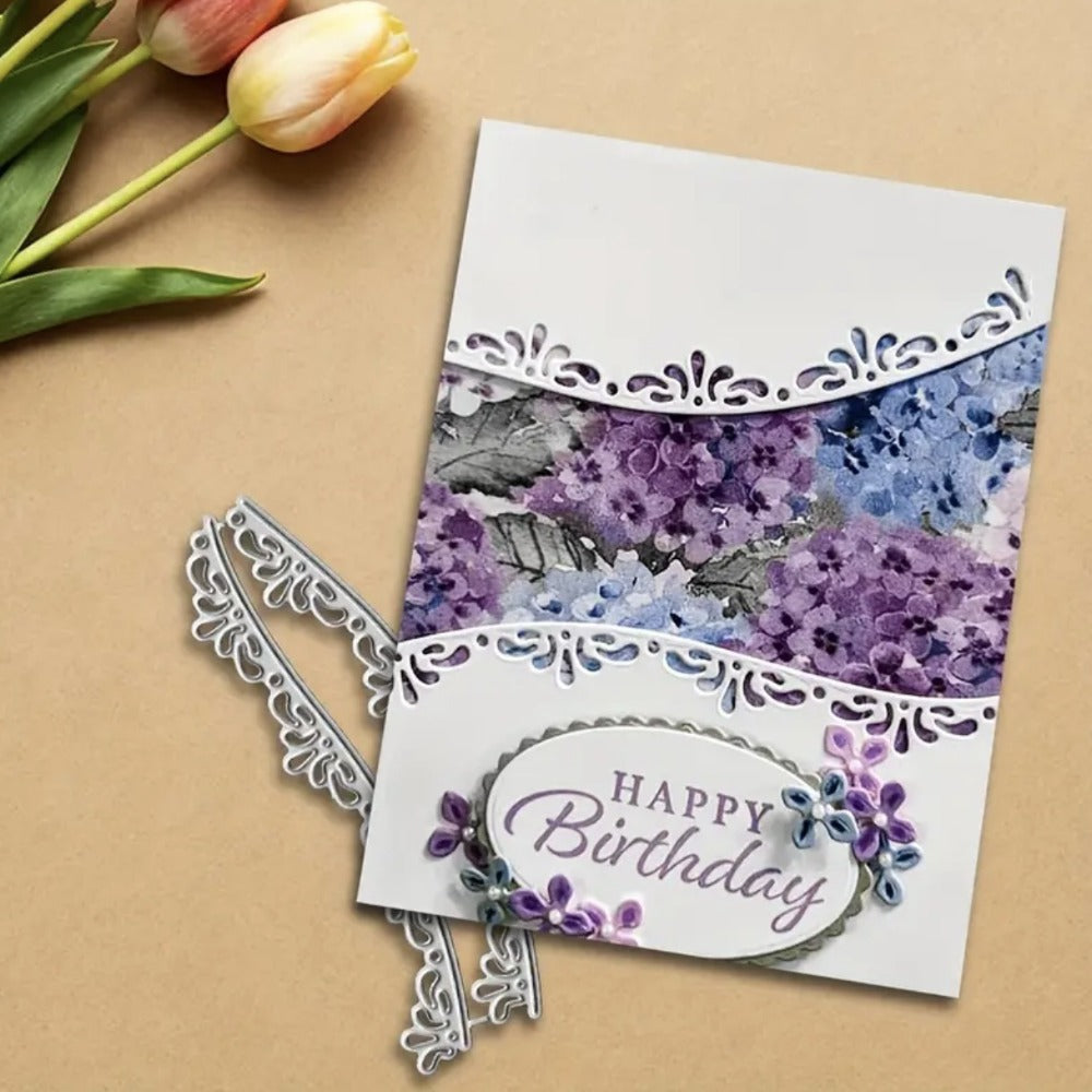 Curved Lace Metal Cutting Dies