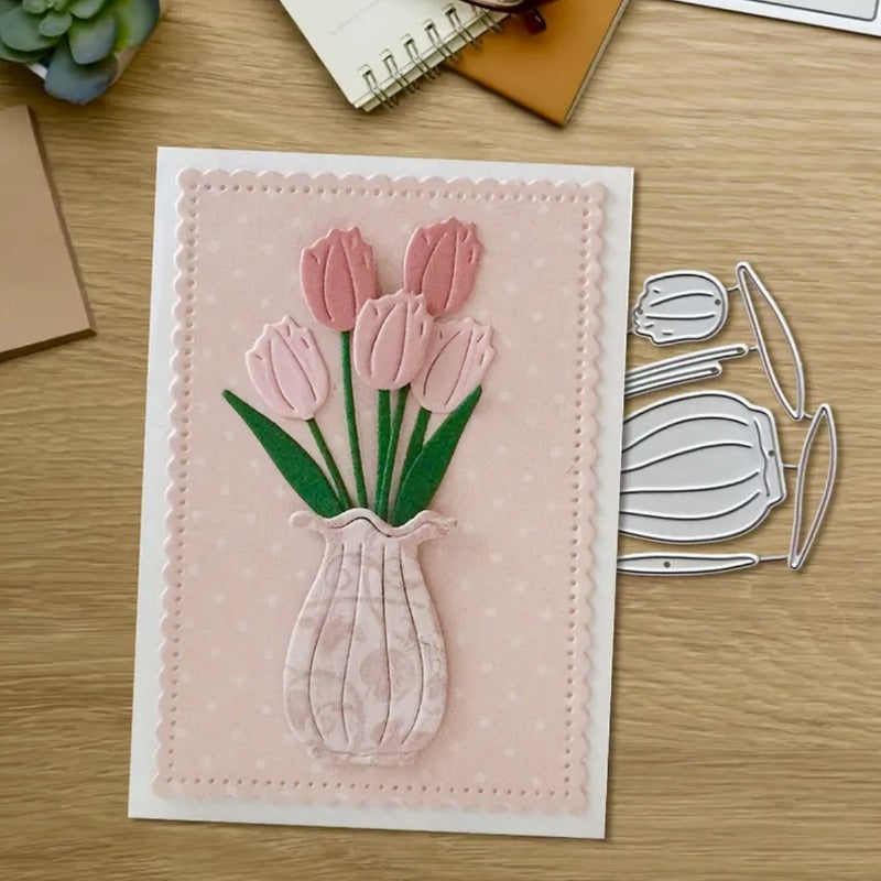 Tulip Vase Metal Cutting Dies