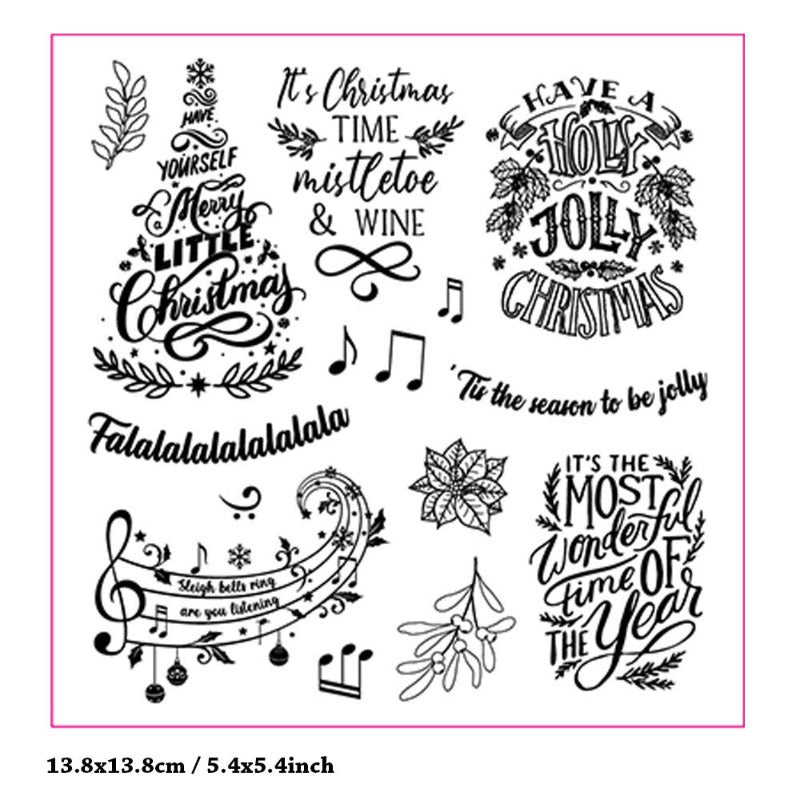 Christmas Decoration Clear Stamps