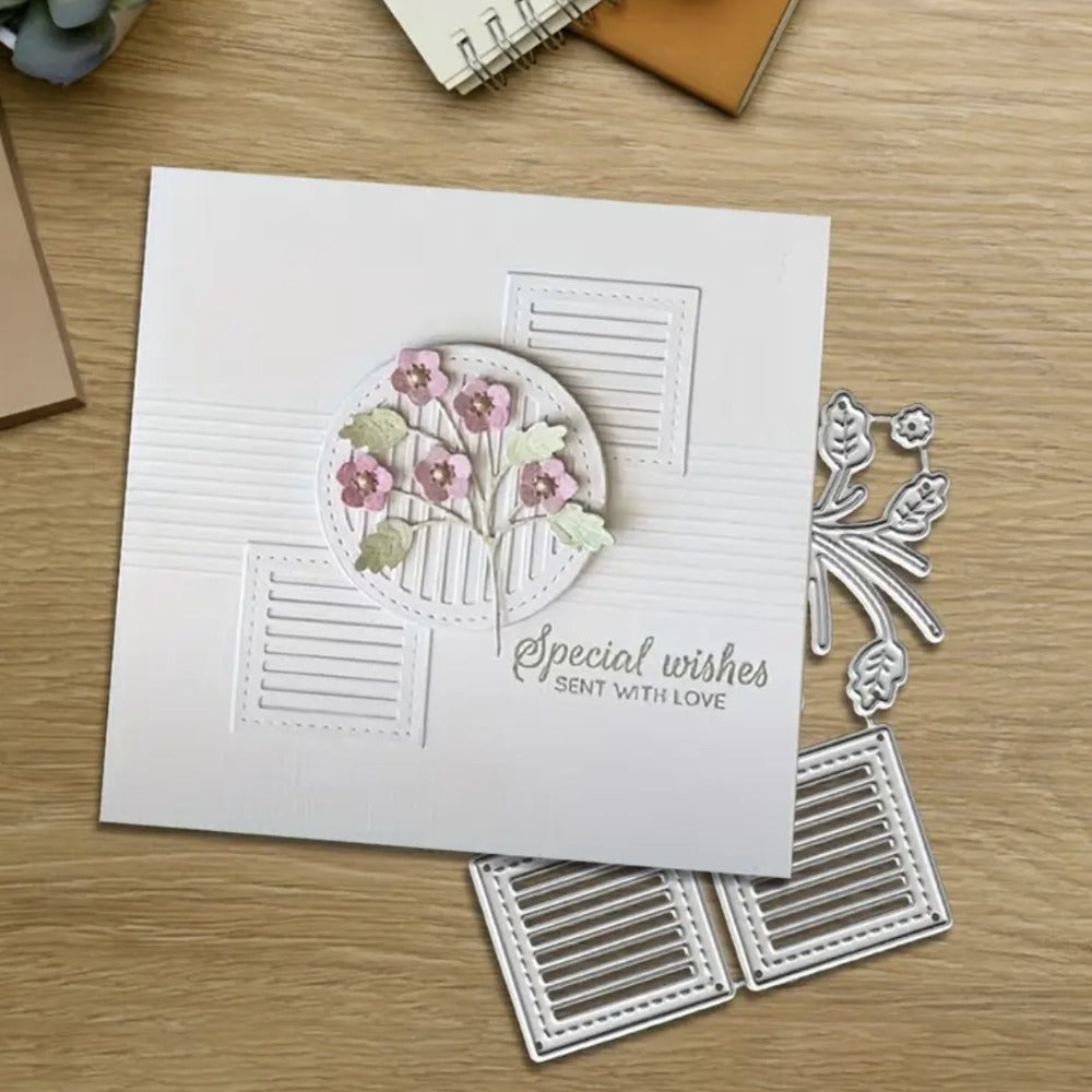 Flower Window Panes Metal Cutting Dies