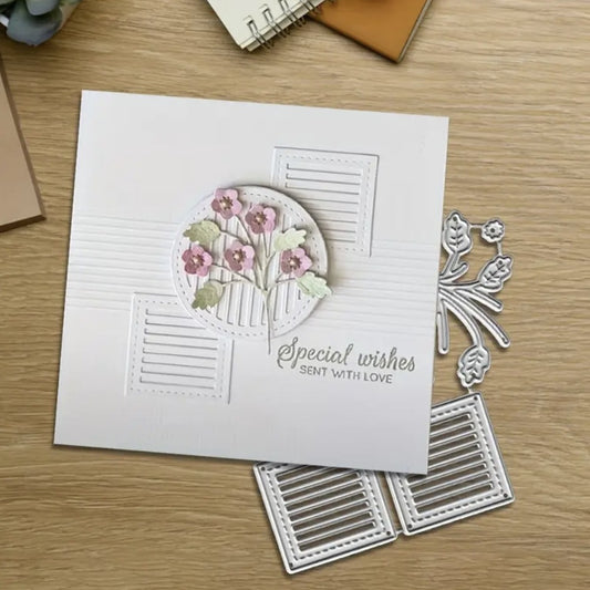 Flower Window Panes Metal Cutting Dies